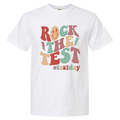 Retro Vintage Rock The Test #Testday Garment-Dyed Heavyweight T-Shirt