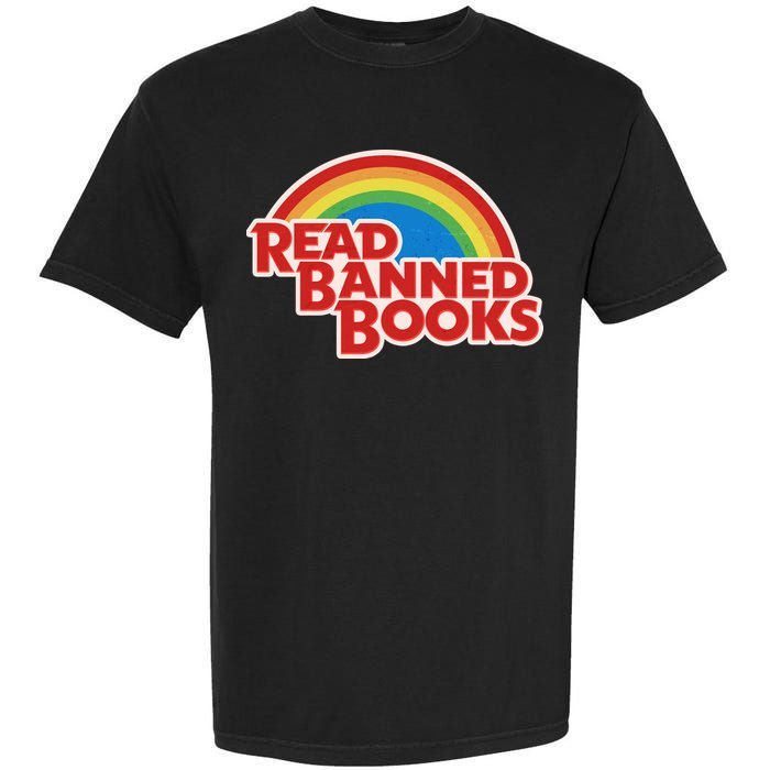 Retro Vintage Read Banned Books Garment-Dyed Heavyweight T-Shirt