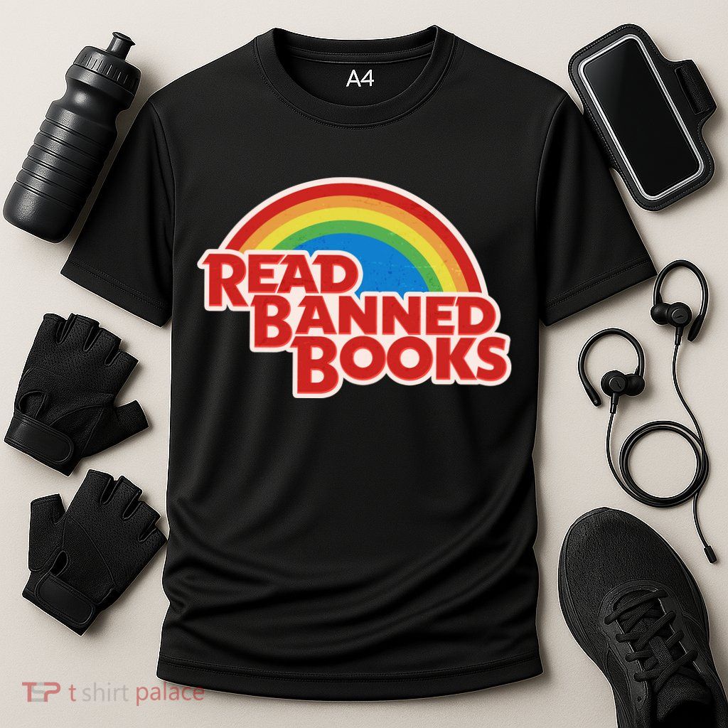 Retro Vintage Read Banned Books Cooling Performance Crew T-Shirt