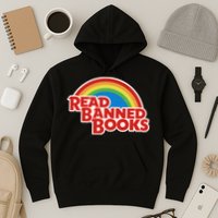 Retro Vintage Read Banned Books Hoodie