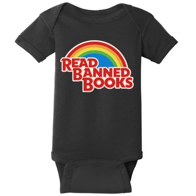 Retro Vintage Read Banned Books Baby Bodysuit