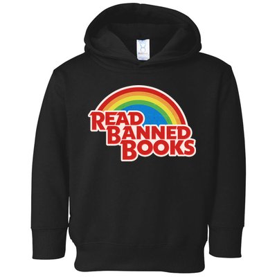 Retro Vintage Read Banned Books Toddler Hoodie