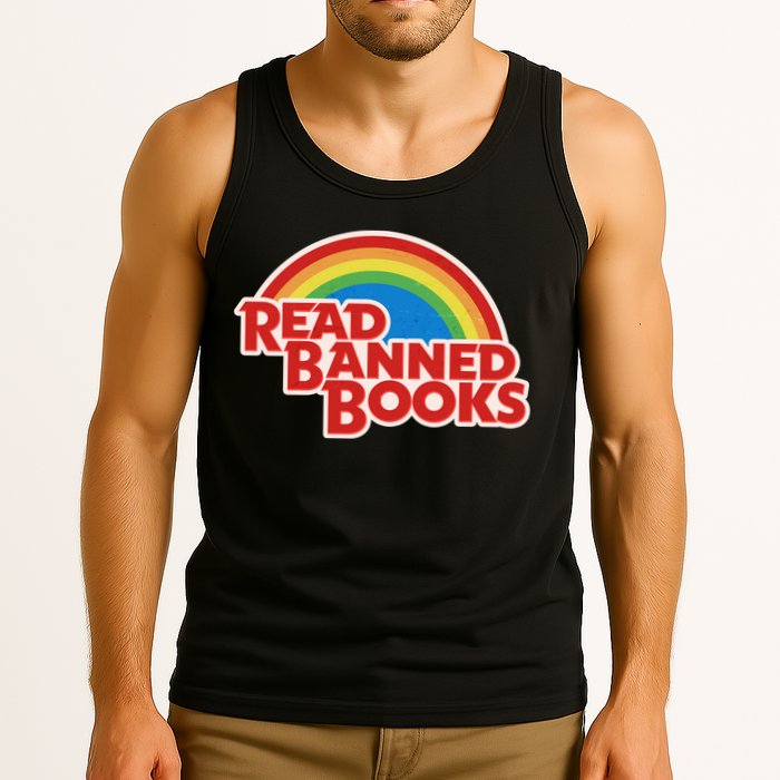 Retro Vintage Read Banned Books Tank Top