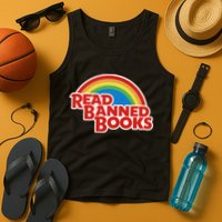 Retro Vintage Read Banned Books Tank Top