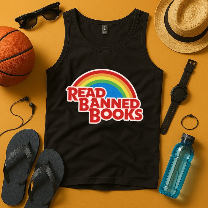 Retro Vintage Read Banned Books Tank Top
