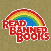 Retro Vintage Read Banned Books Garment-Dyed Women's Muscle Tee