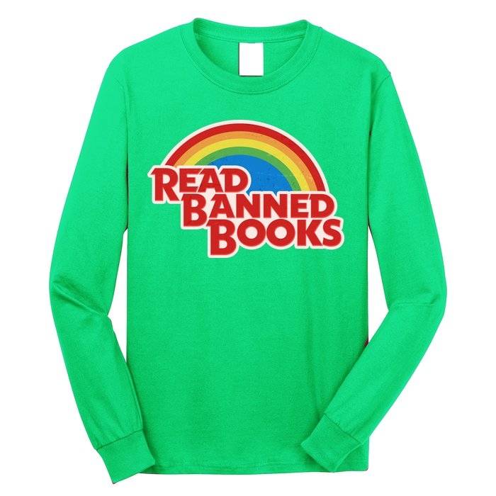 Retro Vintage Read Banned Books Long Sleeve Shirt