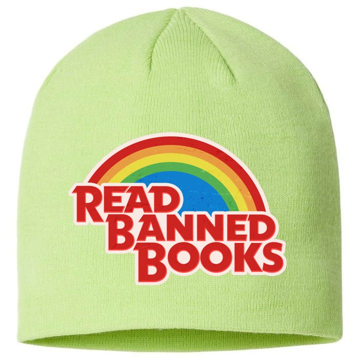 Retro Vintage Read Banned Books Sustainable Beanie