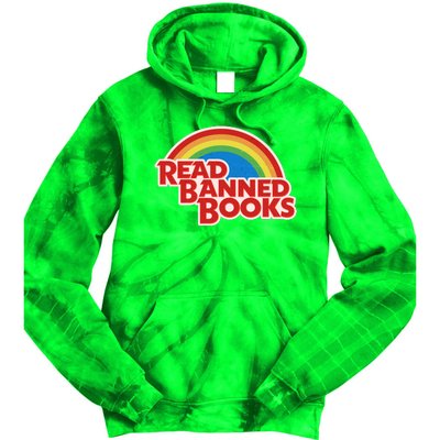 Retro Vintage Read Banned Books Tie Dye Hoodie