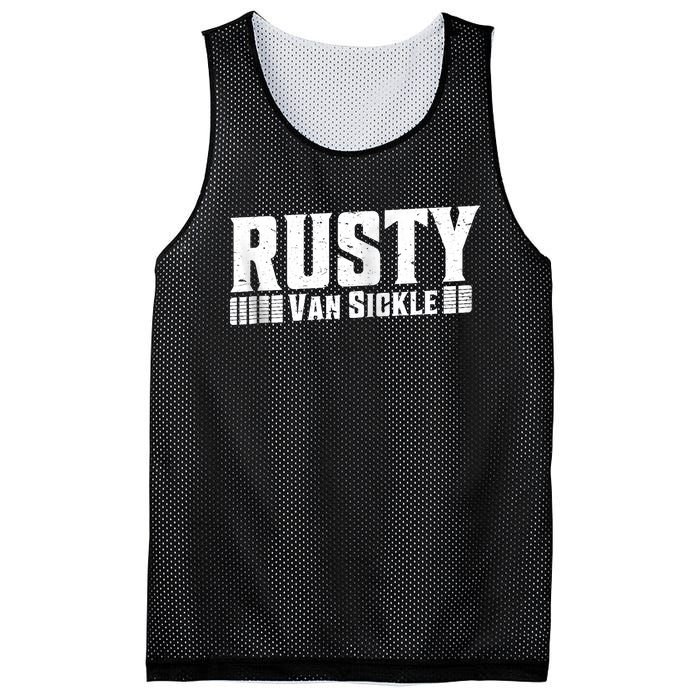 Rusty Vansickle Mesh Reversible Basketball Jersey Tank