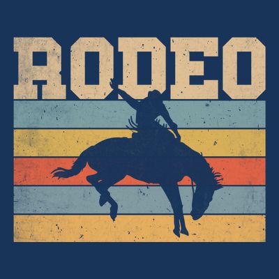 Rodeo Vintage Retro T-Shirt