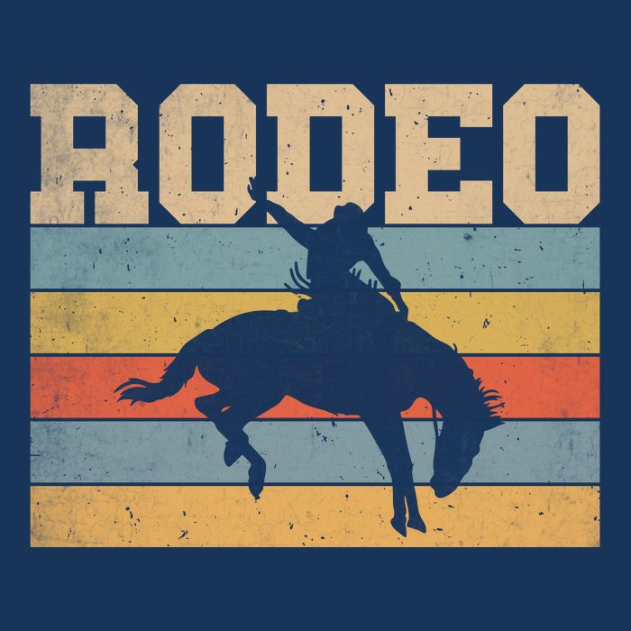 Rodeo Vintage Retro T-Shirt