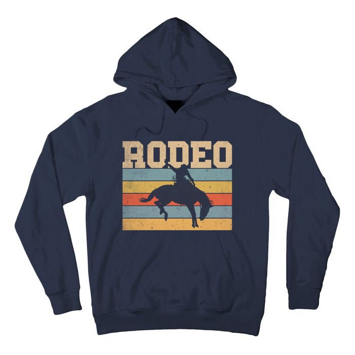 Rodeo Vintage Retro Tall Hoodie