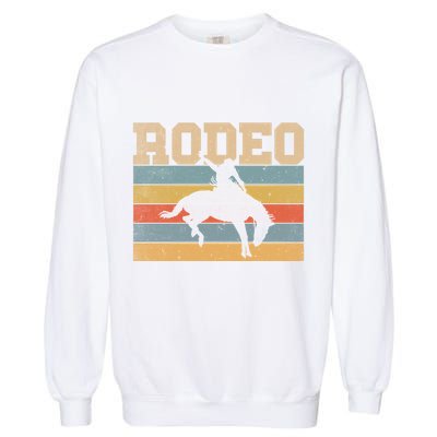 Rodeo Vintage Retro Garment-Dyed Sweatshirt
