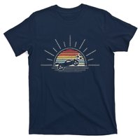 Retro Vintage Rocket Soccer Car T-Shirt