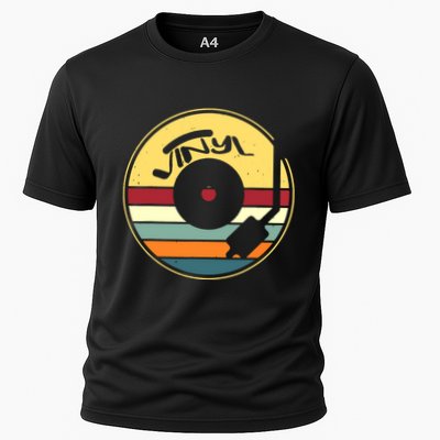 Retro Vinyl Record Vintage Vinyls Lp Record Performance Shirt