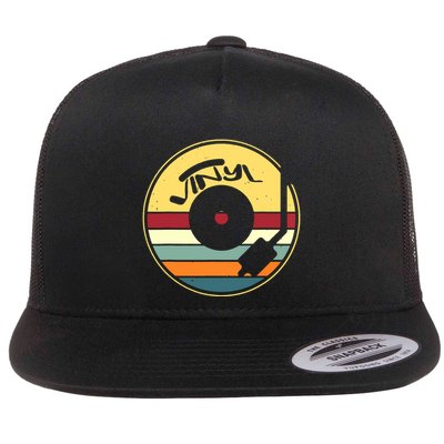 Retro Vinyl Record Vintage Vinyls Lp Record Flatbill Hat