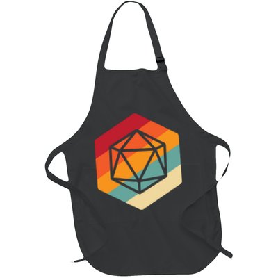 Retro Vintage Role Playing Game Boardgame Dice Apron