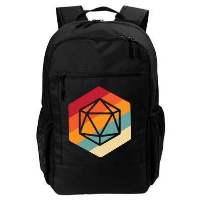 Retro Vintage Role Playing Game Boardgame Dice Backpack