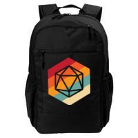 Retro Vintage Role Playing Game Boardgame Dice Daily Commute Backpack