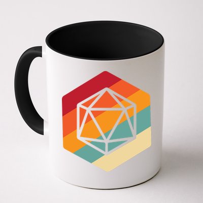 Retro Vintage Role Playing Game Boardgame Dice Mug