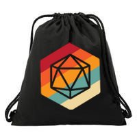 Retro Vintage Role Playing Game Boardgame Dice Drawstring Bag