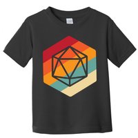 Retro Vintage Role Playing Game Boardgame Dice Toddler T-Shirt