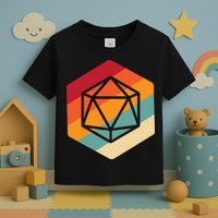 Retro Vintage Role Playing Game Boardgame Dice Toddler T-Shirt