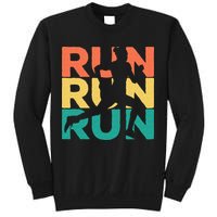 Retro Vintage Running Gift For Runners Sweatshirt