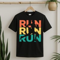 Retro Vintage Running Gift For Runners T-Shirt