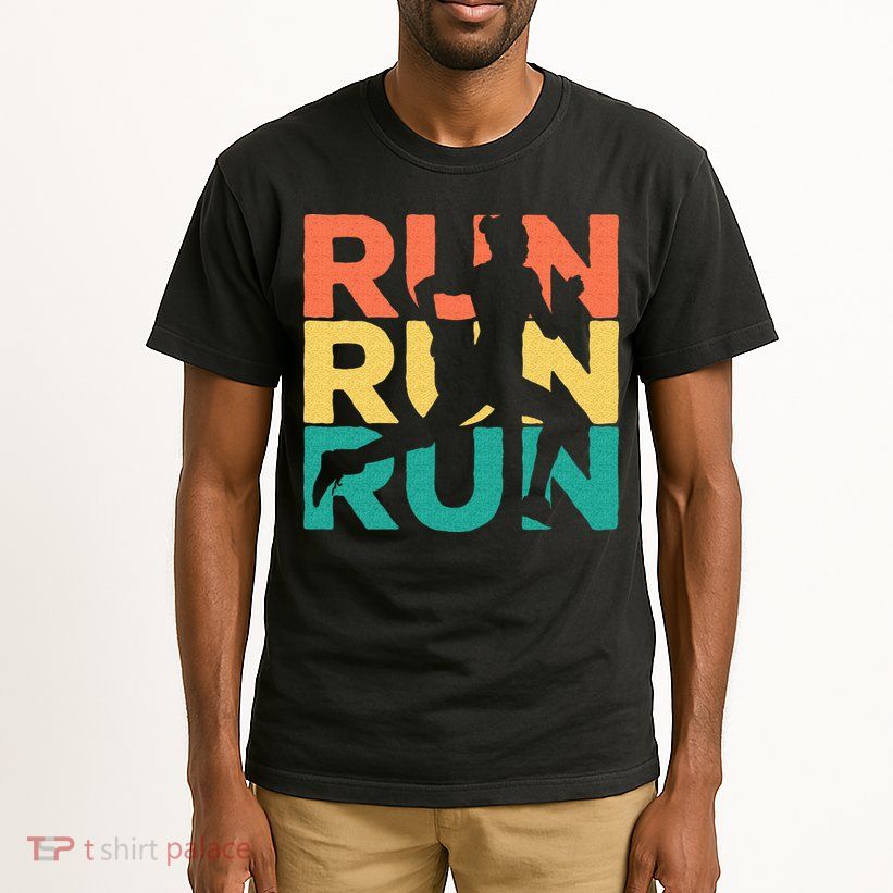Retro Vintage Running Gift For Runners Tall T-Shirt