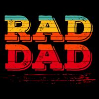 Retro Vintage Rad Dad Gift Bucket Hat