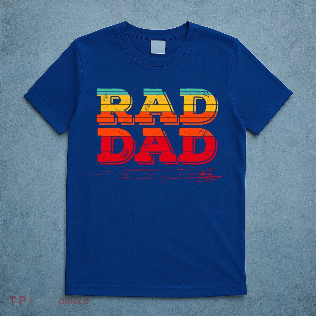 Retro Vintage Rad Dad Gift T-Shirt