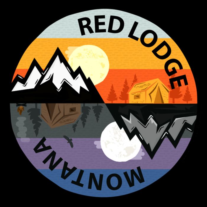 Retro Vintage Red Lodge Montana Souvenir Camping Meaningful Gift Cooling Performance Crew T-Shirt