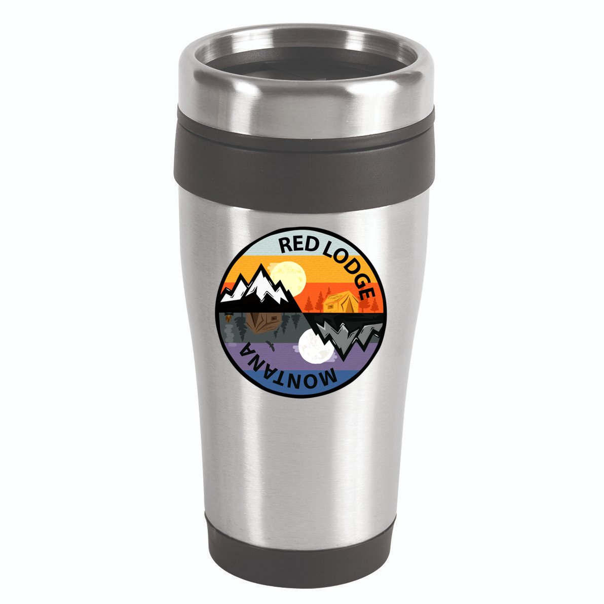 Retro Vintage Red Lodge Montana Souvenir Camping Meaningful Gift 16oz Travel Tumbler