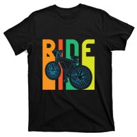 Ride Vintage Retro Biker Lover Gift Road Cyling T-Shirt