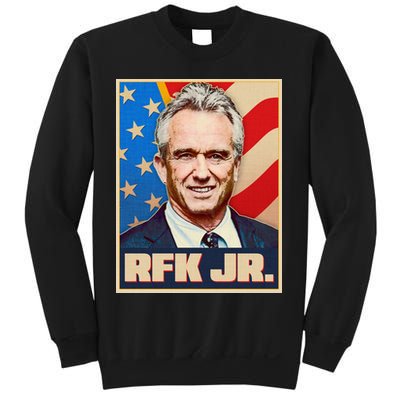 Retro Vintage RFK Jr. Election Poster Robert F. Kennedy Jr. Sweatshirt
