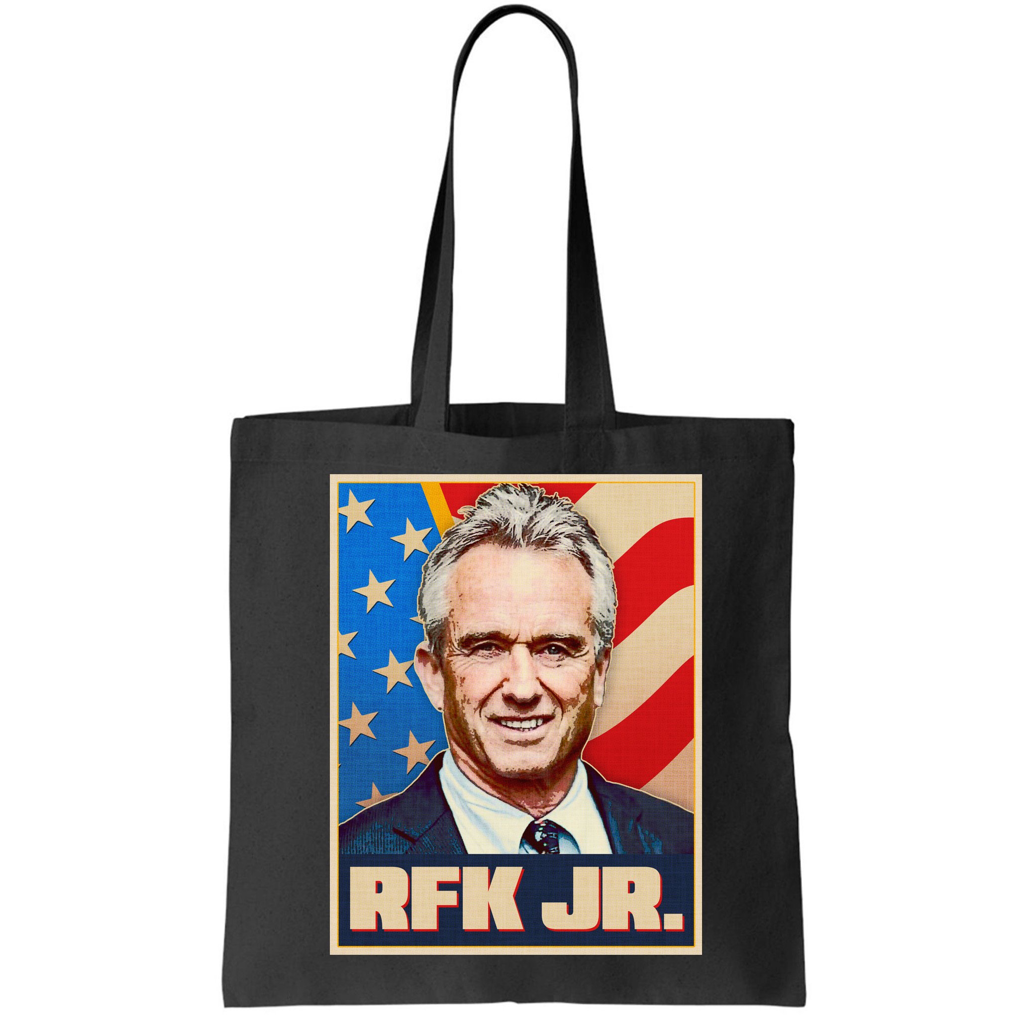 Retro Vintage RFK Jr. Election Poster Robert F. Kennedy Jr. Bag