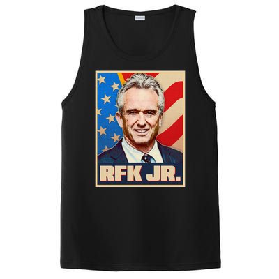 Retro Vintage RFK Jr. Election Poster Robert F. Kennedy Jr. PosiCharge Competitor Tank