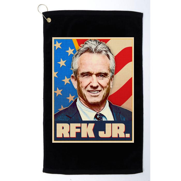 Retro Vintage RFK Jr. Election Poster Robert F. Kennedy Jr. Golf Towel
