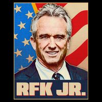 Retro Vintage RFK Jr. Election Poster Robert F. Kennedy Jr. Crop Top