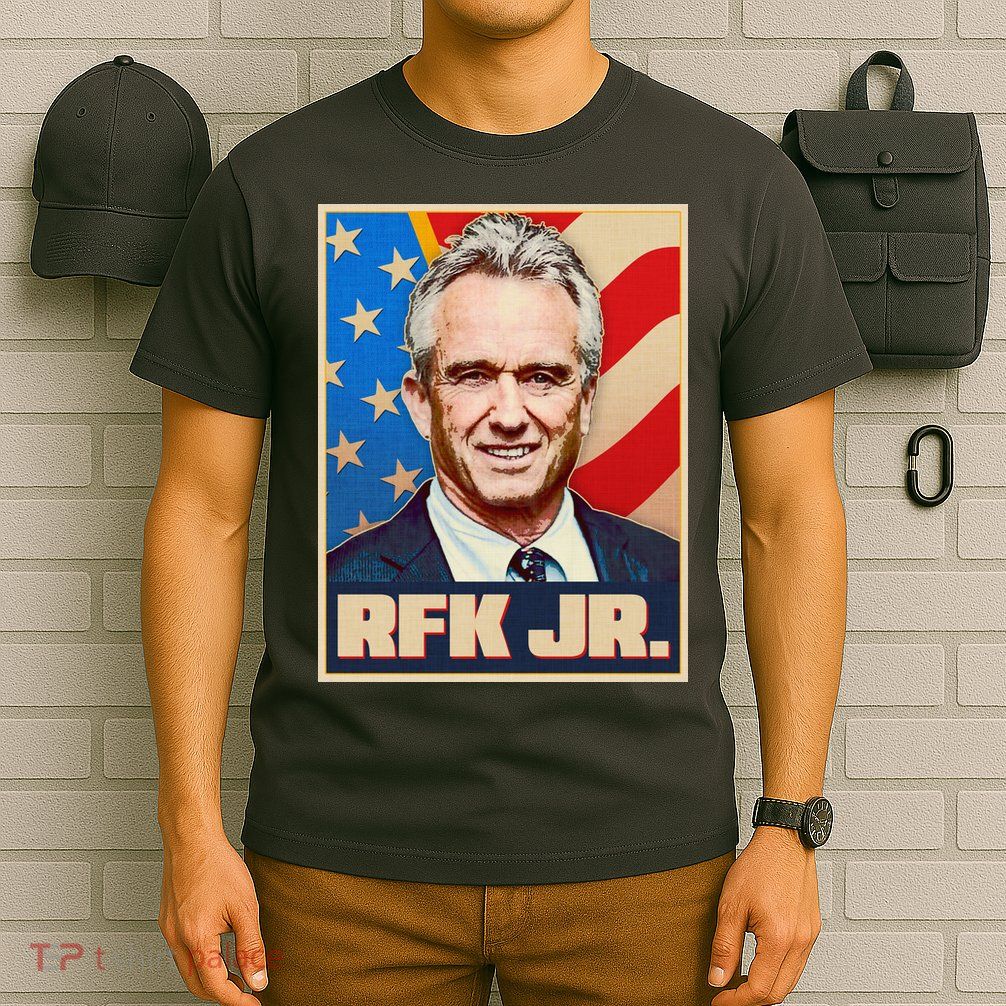Retro Vintage RFK Jr. Election Poster Robert F. Kennedy Jr. T-Shirt
