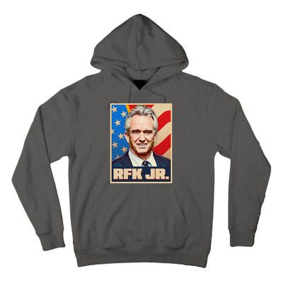 Retro Vintage RFK Jr. Election Poster Robert F. Kennedy Jr. Tall Hoodie