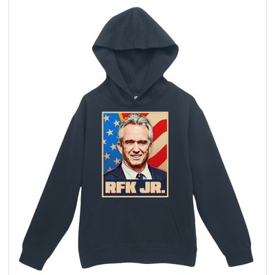 Retro Vintage RFK Jr. Election Poster Robert F. Kennedy Jr. Urban Pullover Hoodie