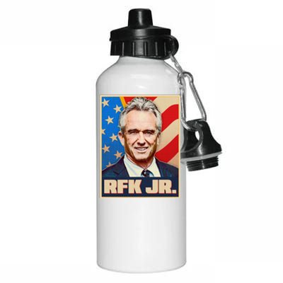 Retro Vintage RFK Jr. Election Poster Robert F. Kennedy Jr. Aluminum Water Bottle