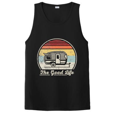 Retro Vintage Shasta Trailer The Good Life Camper Camping PosiCharge Competitor Tank
