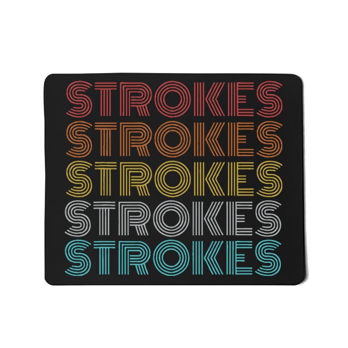 Retro Vintage Strokes Mousepad