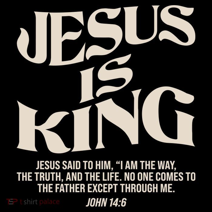 Retro Vintage Style Jesus Is King John 14:6 Crop Top