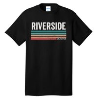 Riverside Vintage Sunset Riverside Ca Riverside Tall T-Shirt