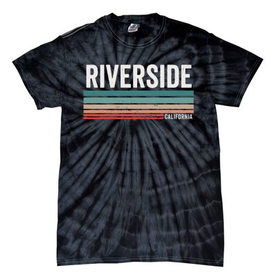 Riverside Vintage Sunset Riverside Ca Riverside Tie-Dye T-Shirt